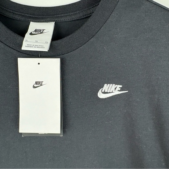 Nike Girls Youth T-Shirt Dress Classic Black Pockets Short Sleeve Size XL NWT - Picture 3 of 5